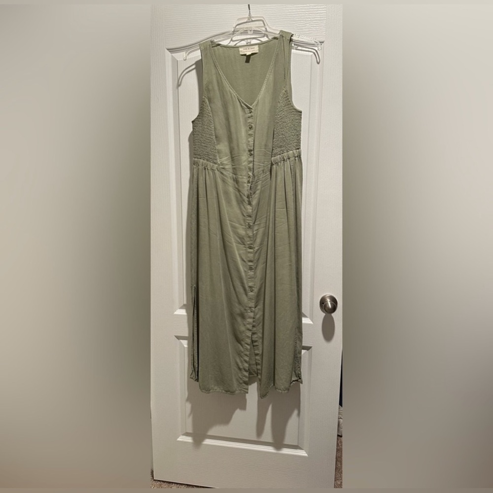 Anthropologie Cloth and Stone 1X Dress - Picture 2 of 4